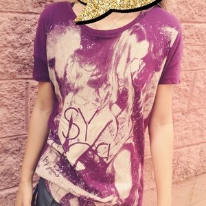 Burgundy Graphic Shirt