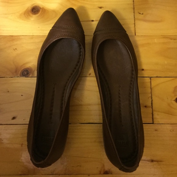 Brown Alicia Ballet Flats