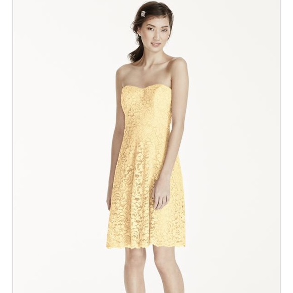 David's bridal bridesmaid dress