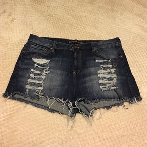 Express Jean shorts