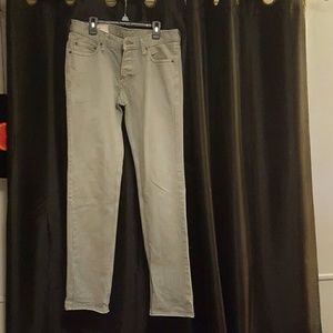 Mens gray hollister jeans