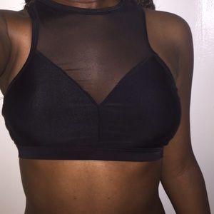 Mesh Bikini Top