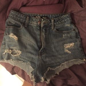 URBAN OUTFITTERS BDG "high rise cheeky" shorts
