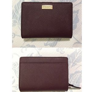 Plum Kate Spade wallet