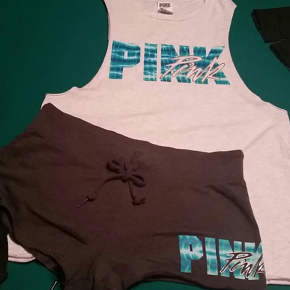 VS PINK TYE DYE SET! RARE & HTF