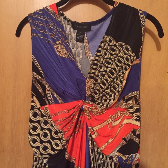 Focus 2000 nautical maxi dress.