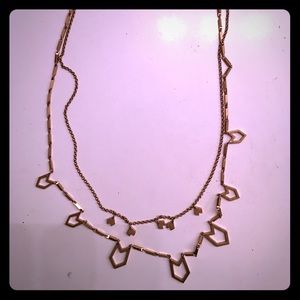 J.Crew two-in-one layered necklace