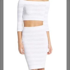 White Bettie two piece BCBG Maxazria
