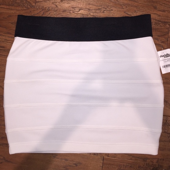 Charlotte Russe fitted mini skirt
