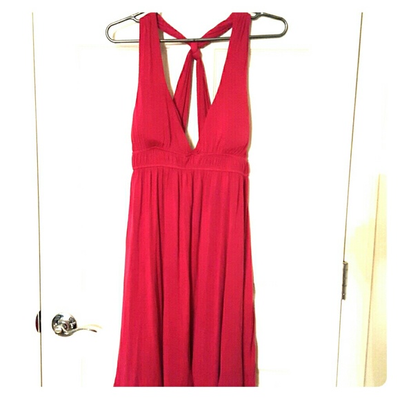 Fuscia summer dress