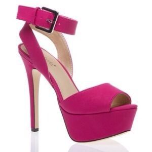 💙Shoe Dazzle Pink/fuchsia