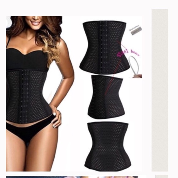 New size XL black waist trainer