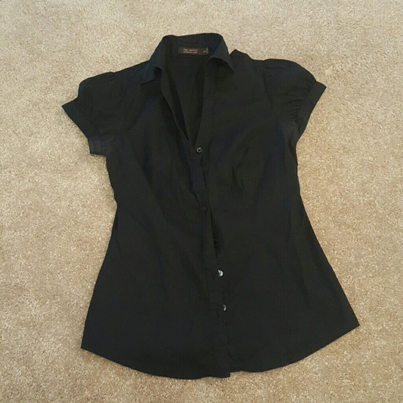 Black button up shirt