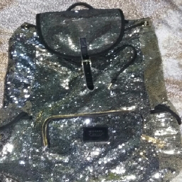 Pink Victoria Secret back pack