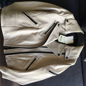 rag & bone Abbey Stone Minerva Leather Jacket