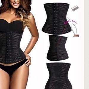 New XXXL black waist trainer
