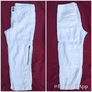 Linen capris by Cino