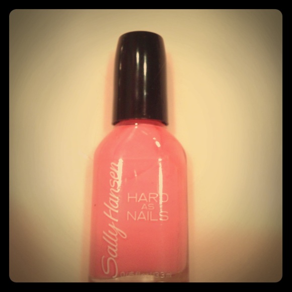 Light pink nail polish