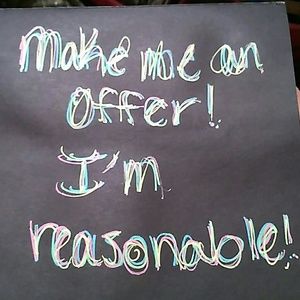 Make me an offer.