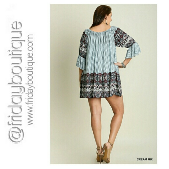 Bell Sleeve Dress XL - Picture 2 of 4