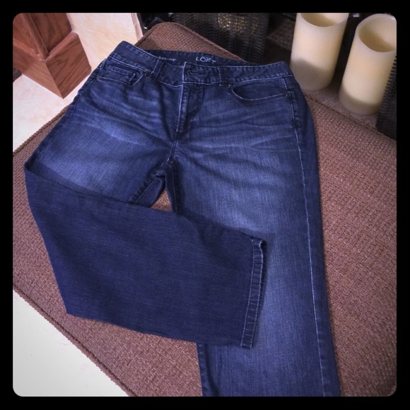 LOFT Jean Modern Capri Pants - Picture 1 of 1