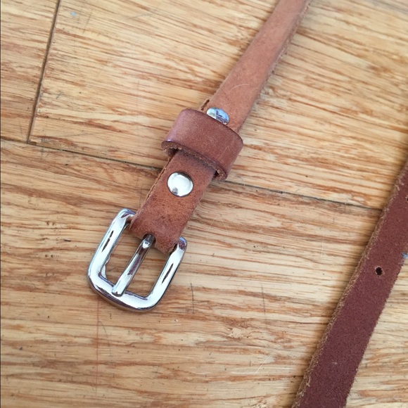 🏝WEEKEND SALE🏝 Thin Brown Belt ONE SIZE