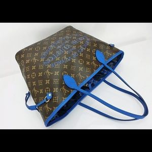 💙Blue Ikat neverfull tote brand new so pretty💙