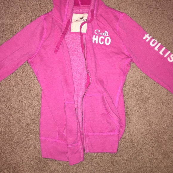 Pink hoddie