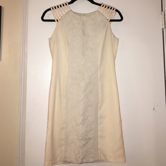 Cream dress