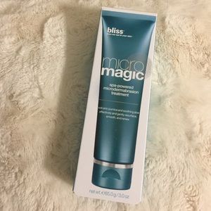 Bliss Micro Magic microdermabrasion treatment BNIB