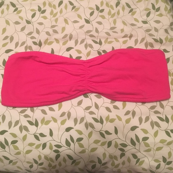 Hot pink bandeau