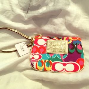 Coach wristlet