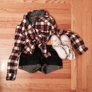 Plaid Button Down Shirt