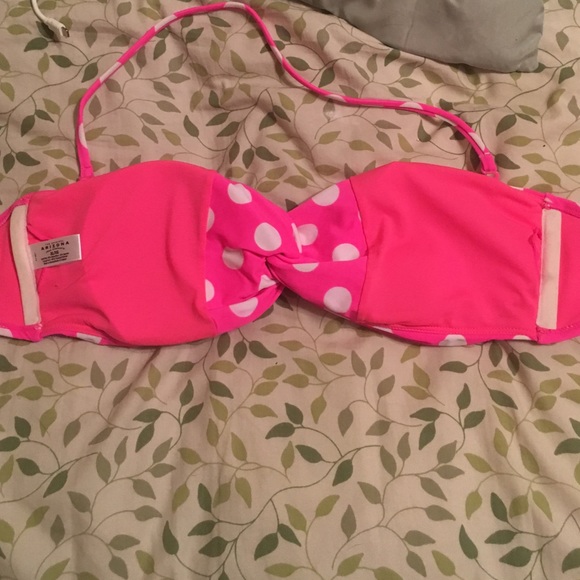 Pink polka dot bikini! - Picture 2 of 3