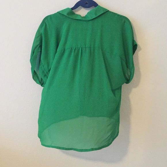Green Blouse from Target - Picture 2 of 2
