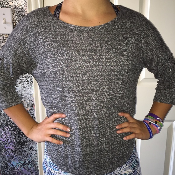 Gray women's sweater