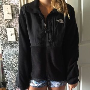 North face zip up jacket