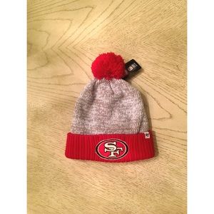 49ers beanie.