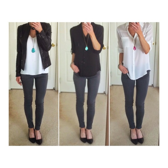 NWT Forever21 Gray Skinny Jeans