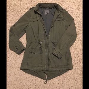 Levi's military jacket.