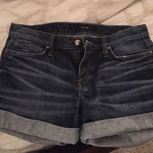 Joes jeans denim shorts. "Sammy" wash.
