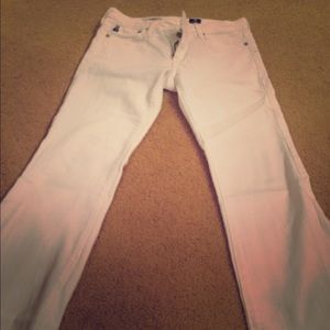 AG white jeans
