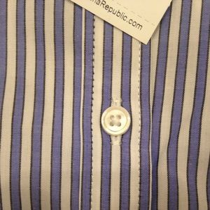 Banana Republic Tops - Banana republic Riley fit white stripe shirt Banana Republic Tops - Banana republic Riley fit white stripe shirt