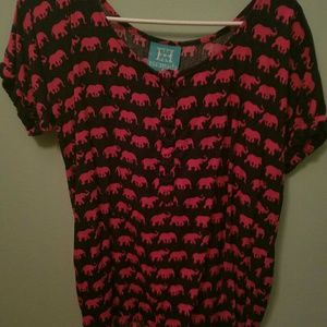 Escapada elephant top