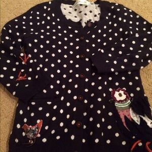 Charlie and Robin Polka Dot sweater
