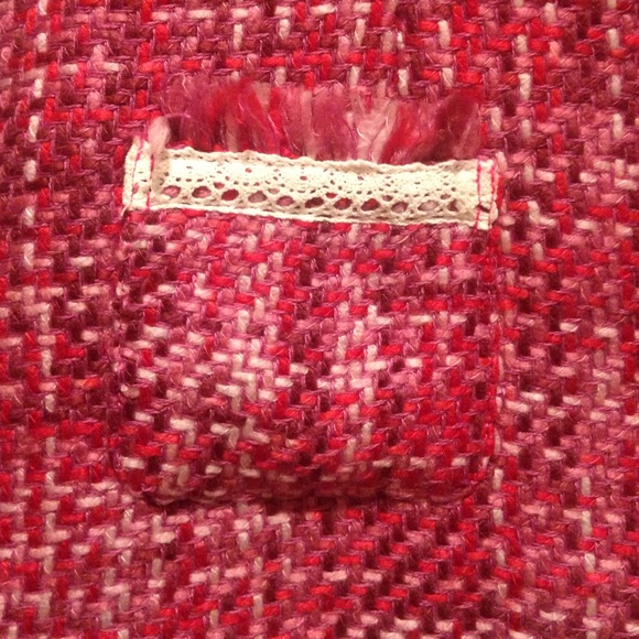 Say What? Jackets & Coats - Pink/purple Stitch Blazer style Jacket Say What? Jackets & Coats - Pink/purple Stitch Blazer style Jacket