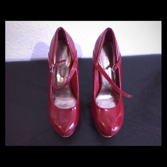 Red Mary Janes - Picture 1 of 2