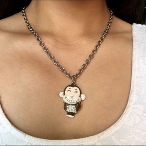 Cute Chunky Monkey Necklace