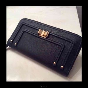 Kate Landry wallet black, cute and simple