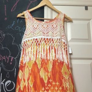 Kids size 12 soft flowy dress.